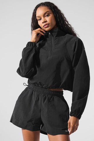Cropped 1/4 Zip Alumni Pullover