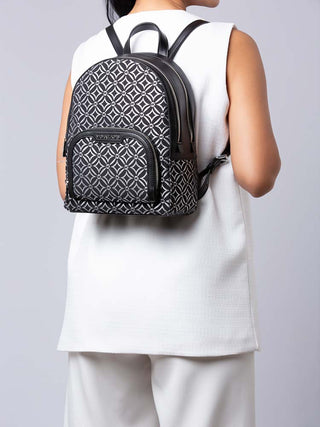 Mochila Michael Kors Jaycee Black/Silver noir/argent