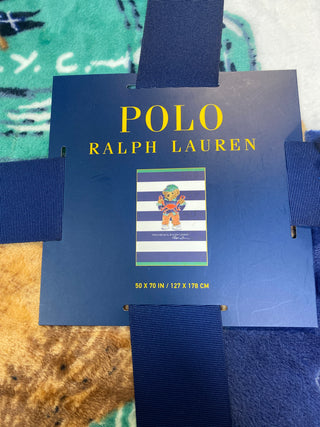 Manta Polo Ralph Lauren Azul Blanco Verde