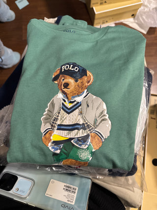 Polera Polo Bear Ralph Classics Green
