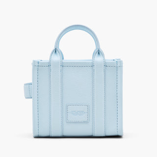 The Tote Bag Marc Jacobs Leather Mini Cloud Blue