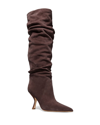 Botas Michael Kors LUNA BOOT SUEDE CHOCOLATE