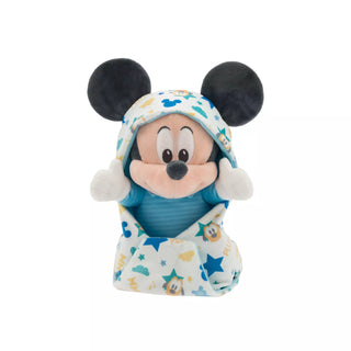 Peluche Disney Mickey Mouse Plush in Swaddle – Disney Babies – Small 11 1/2''