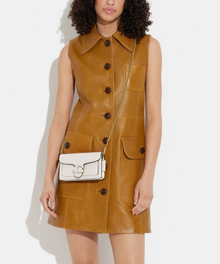 Crossbody Coach Tabby Wristlet Cream