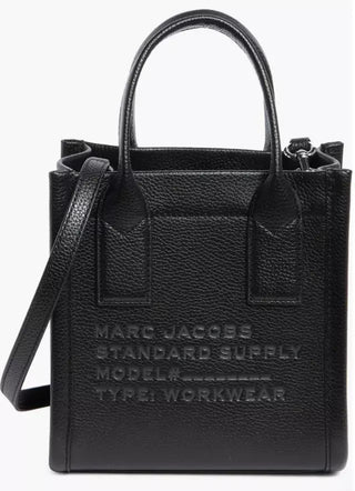 The Pebble Leather Standard Supply Tote Marc Jacobs Small Black