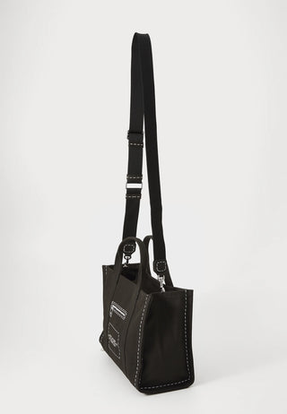 Bolso Marc Jabocs Tote Mediano Colección Lujo Blanco y Negro