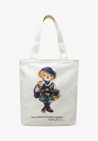 Tote Ralph Lauren Bear Bag Girl Beige