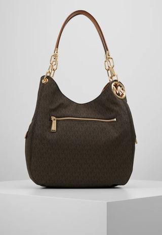 Tote Michael Kors LG Chain Shoulder Tote Marron