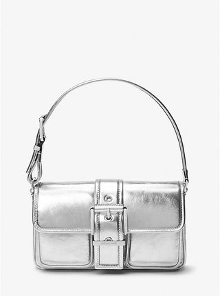 Cartera Michael Kors Colby Soulder Silver