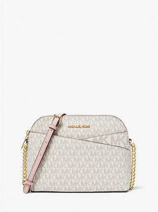 Crossbody Michael Kors Jet Set Travel Vainilla Rosa