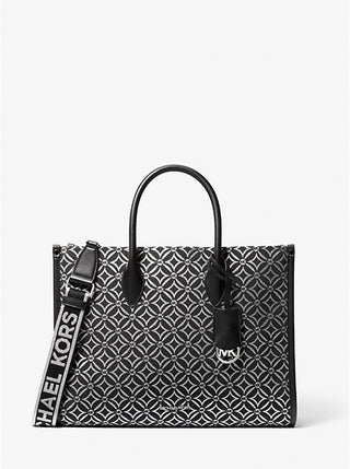 Tote Michael Kors mirella Medium BLK-SILVER L