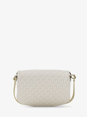 Riñonera Michael Kors Slater Signature Logo Cream Multi