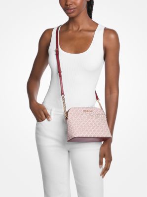 Crossbody Michael Kors Jet Set Travel Signature Logo Dome Xbody Cherry Multi