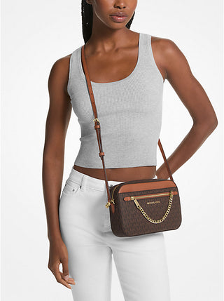 CROSSBODY MICHAEL KORS JET SET CHAIN BROWN