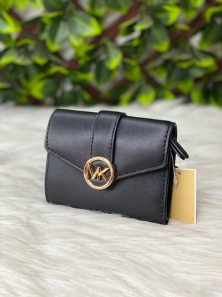 Billetera Michael Kors Carmen Black Fra Gallardo