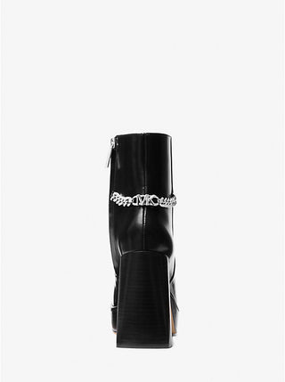 BOTINES MICHAEL KORS CARLISLE PLATFORM BLACK