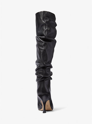 Botas Michael Kors LUNA BOOT LEATHER BLACK