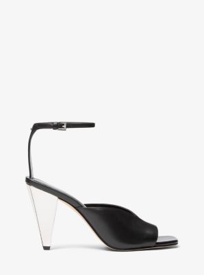 Sandalias con tacón Michael Kors Electra Sandal Black