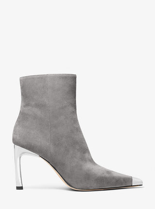 Botines Michael Kors Kasia Heeled Bootie Gris
