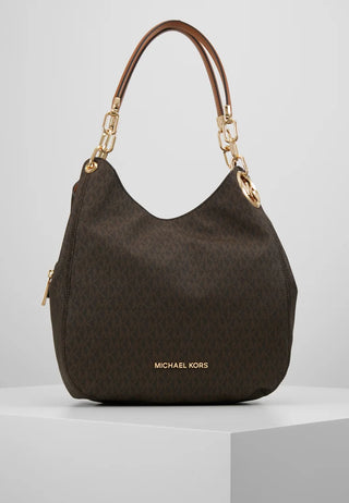 Tote Michael Kors LG Chain Shoulder Tote Marron