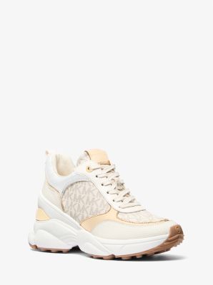Zapatillas Michael Kors Katrina Wedge Trainer Vainilla multi
