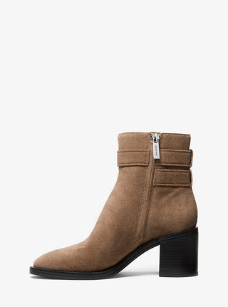 Botines Michael kors CARSON HEELED BOOTIE  LEATHER  driftwood