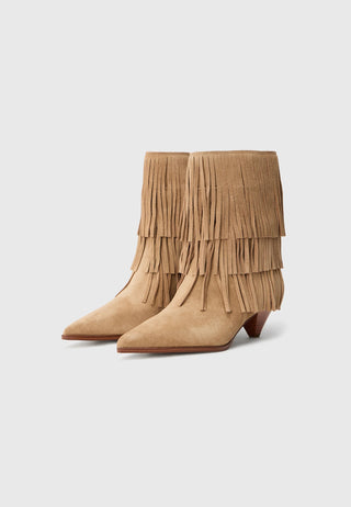 Botines Michael Kors Jayla Heeled Bootie Brown