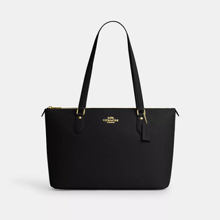 Tote Coach Gallery in Signature Canvas Black