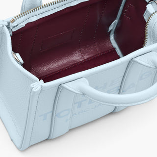 The Tote Bag Marc Jacobs Leather Mini Cloud Blue