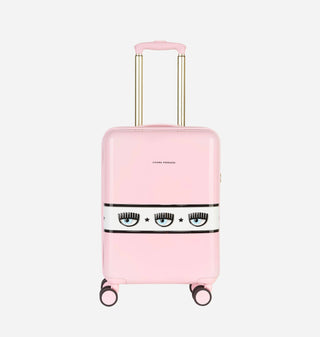 Maleta Chiara Ferragni Logomania Suitcase Pink