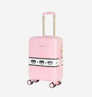 Maleta Chiara Ferragni Logomania Suitcase Pink