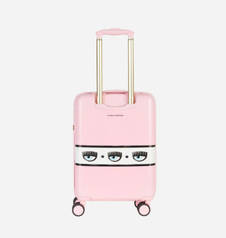 Maleta Chiara Ferragni Logomania Suitcase Pink