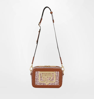 Crossbody Chiara Ferragni Eyelike Gothic Camera Bag Liliac