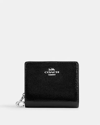 Billetera Coach Charol Black