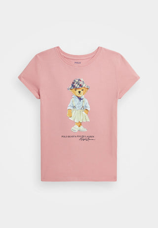 T-Shirt Polo Ralph Lauren Bear Rosada