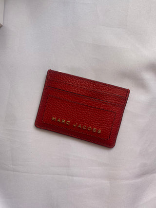 Tarjetero Marc Jacobs savvy red