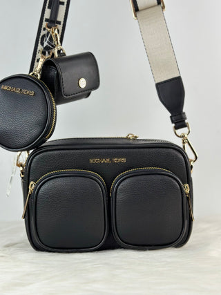 Crossbody Michael Kors jet set item Black