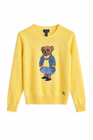 Sweater Polo Bear Ralph Lauren Yellow