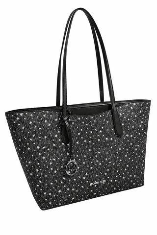 Cartera Michael Kors Arden Stars Tote Bag Black