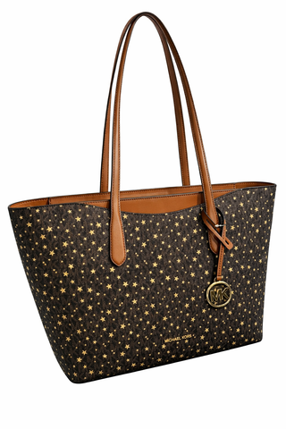 Cartera Michael Kors Arden Stars Tote Bag Brown
