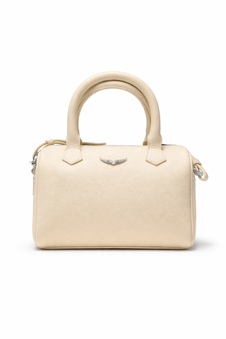 Bolso Zadig&Voltaire Xs Sunny Wings Grained Leather Off white
