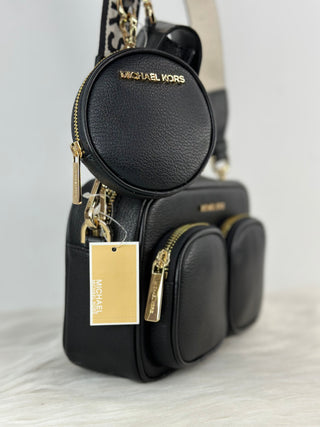 Crossbody Michael Kors jet set item Black