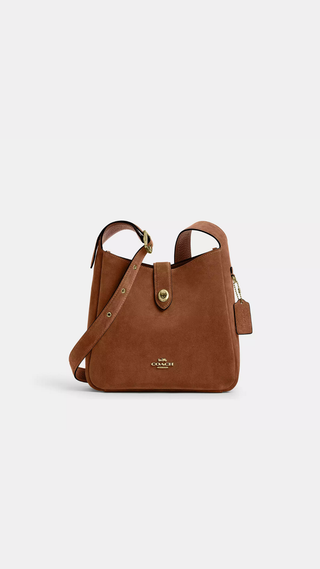 Cartera Coach Hadley Convertible Crossbody Bag Gold/Sienna