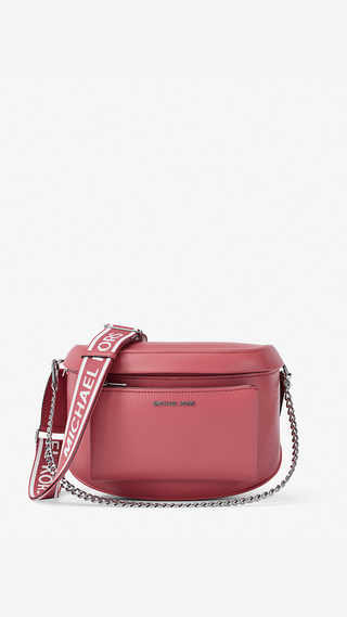 Banano Michael Kors Banano MD Chain Sling Fucsia
