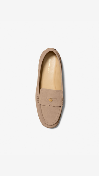Mocasín Michael Kors Jennings Loafer Suede Leather Khaki