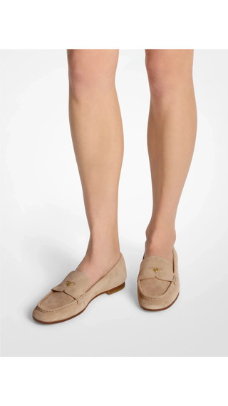 Mocasín Michael Kors Jennings Loafer Suede Leather Khaki