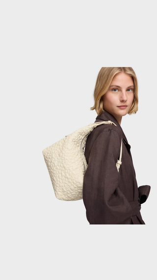 Bolso de Hombro Tous Puffy Bear Beige