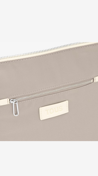 Bolso de Hombro Tous Puffy Bear Beige