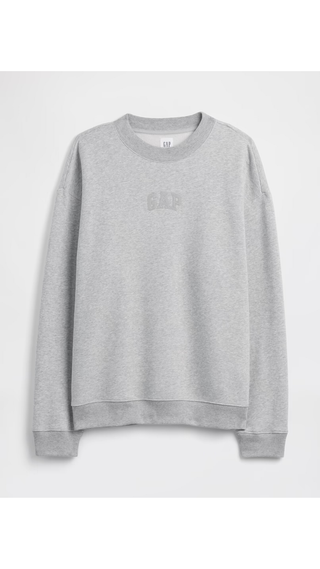 Sweatshirt Gap Mini-Logo Gris Hombre
