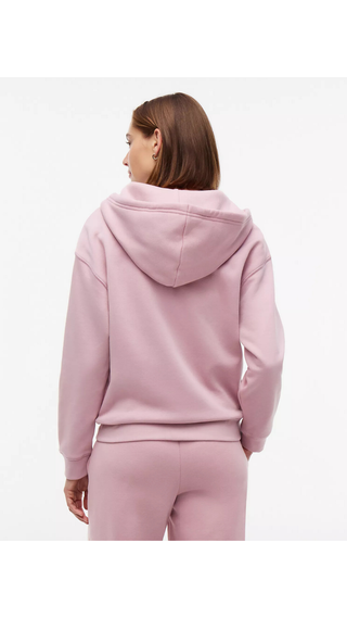 Hoodie Tommy Hilfiger Relaxed Full Zip Rosa